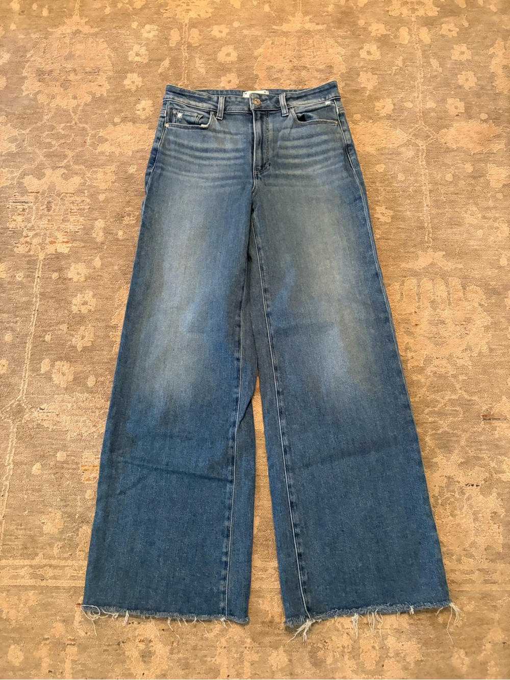 Paige Anessa High-Rise Wide Leg Women 31 inseam size 28